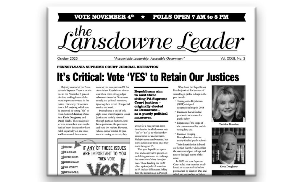 October Lansdowne Leader